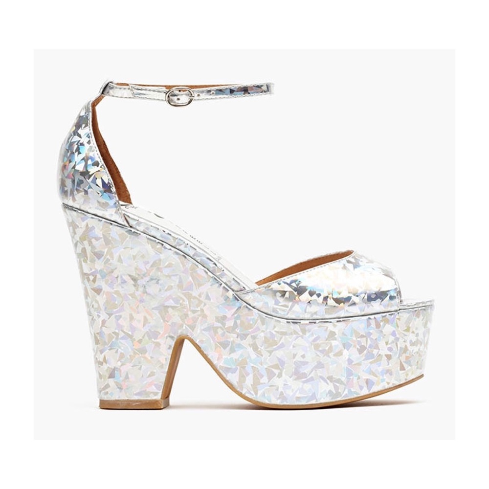 🌈 JEFFREY CAMPBELL BRAZEN PEEP-TOE PLATFORMS🌈🦄